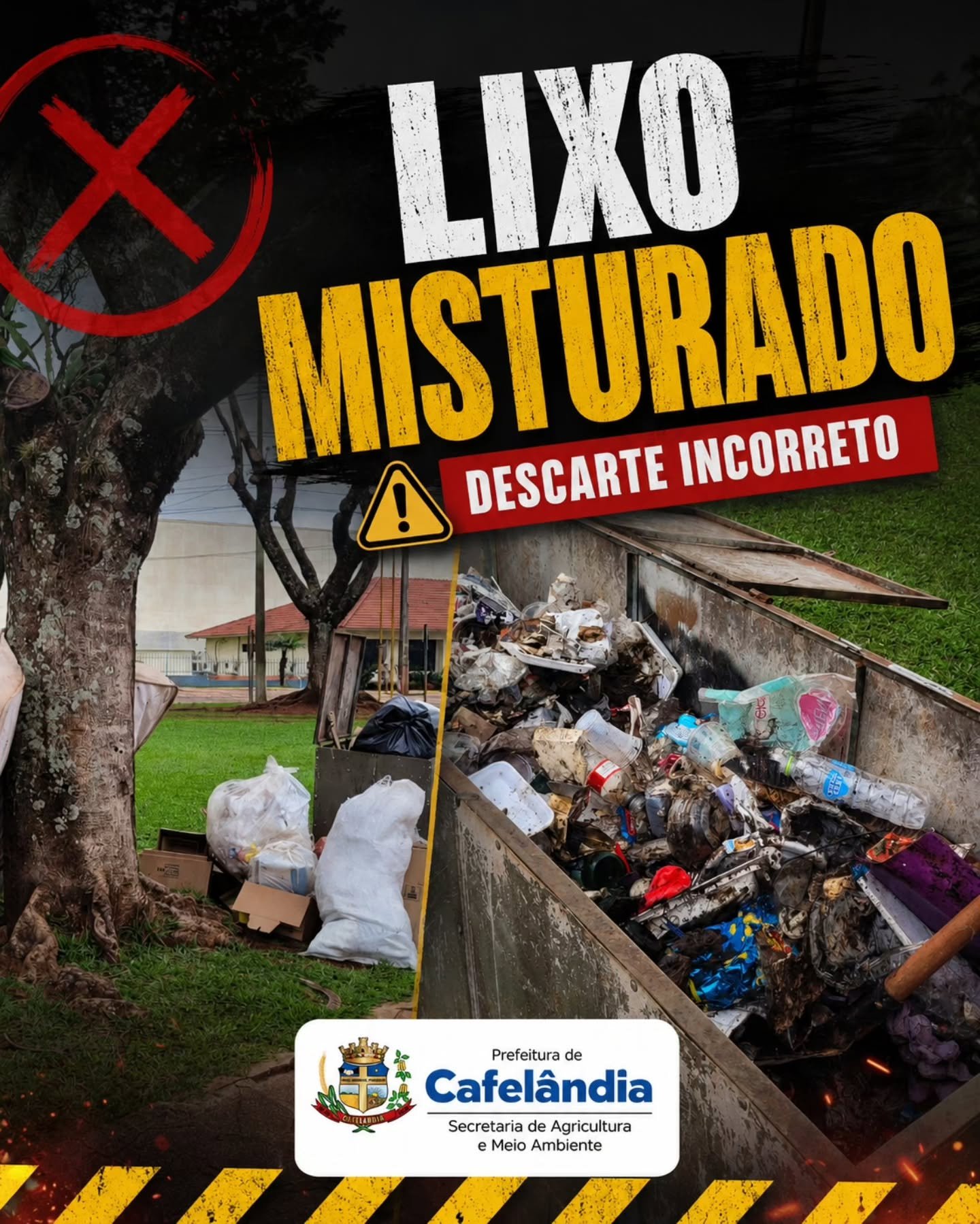 🚨 ALERTA À POPULAÇÃO! ♻️