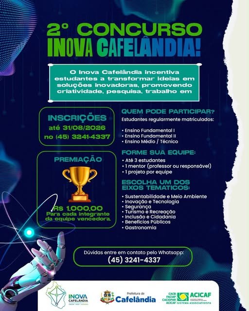 2º CONCURSO INOVA CAFELÂNDIA