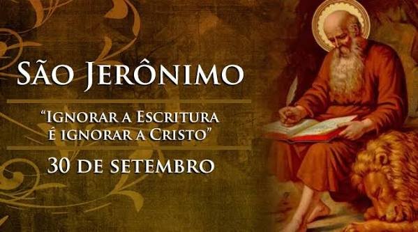  DIA 30 DE SETEMBRO DIA DE SAO JERÔNIMO