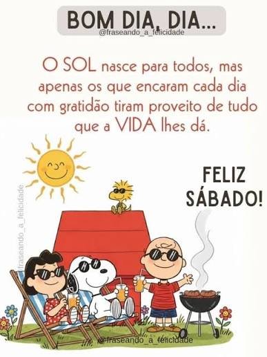 BOM DIA SÁBADO