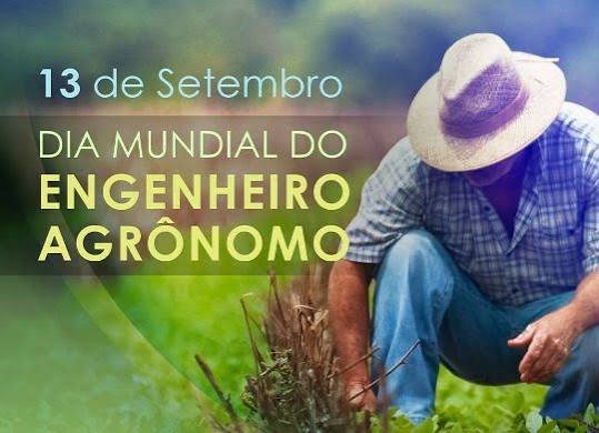 O Dia Mundial do Agrônomo é celebrado em 13 de setembro