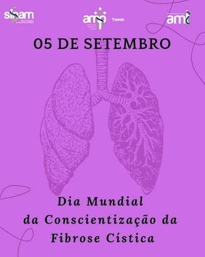 O 5 de setembro é o Dia Nacional de Conscientização e Divulgação da Fibrose Cística