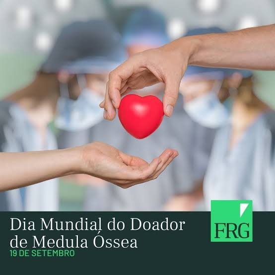 O Dia Mundial do Doador de Medula Óssea (World Marrow Donor Day – WMDD) em 2026 é celebrado em 19 de setembro