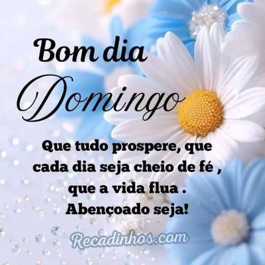 BOM DIA DOMINGO