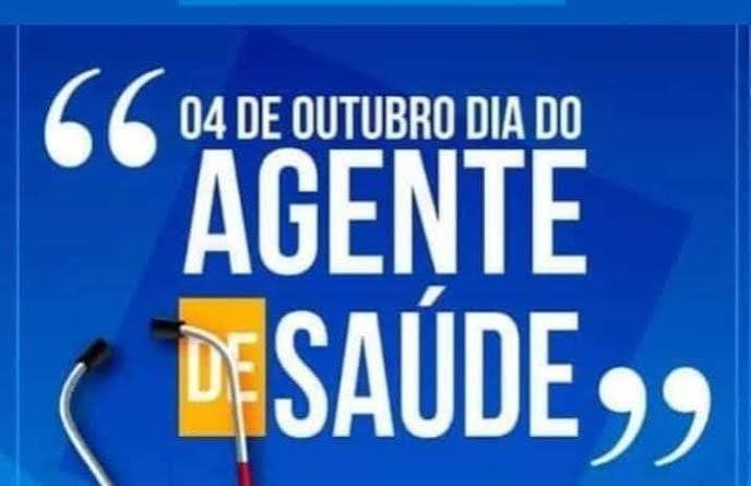 O Dia Nacional do Agente Comunitário de Saúde, comemorado em 4 de outubro