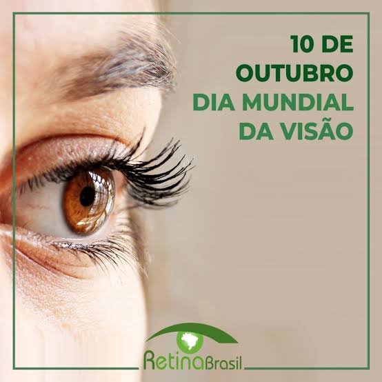 Dia Mundial da Visão 10 DE OUTUBRO