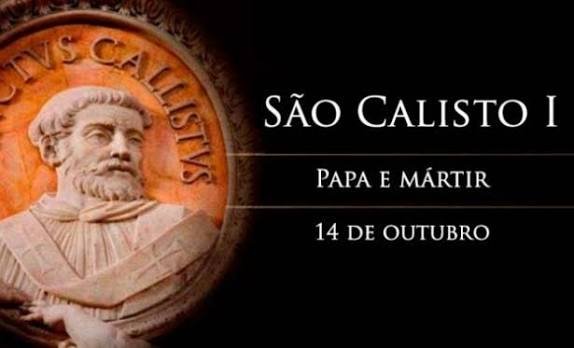 O Dia de São Calisto é comemorado em 14 de outubro