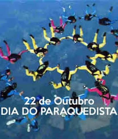 Dia do Paraquedista é comemorado em 22 de outubro no Brasil.