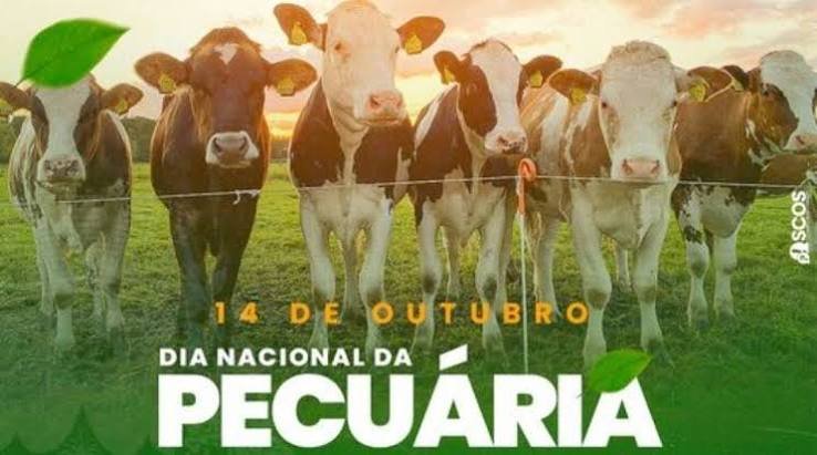 Dia Nacional da Pecuária é comemorado anualmente em 14 de outubro no Brasil.