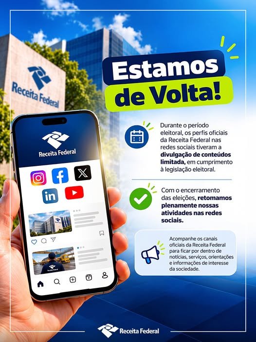Estamos de volta!